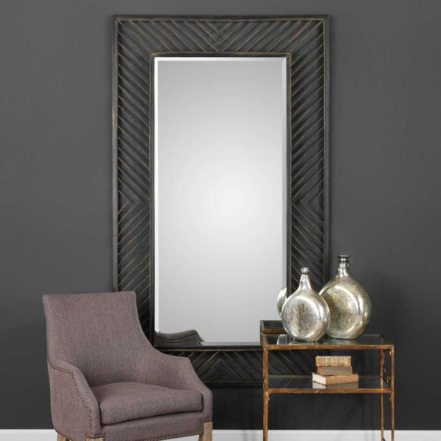 Uttermost Karel Bronzed Rust Glazed Mirror