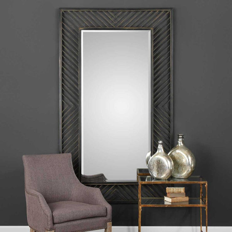 Uttermost Karel Bronzed Rust Glazed Mirror