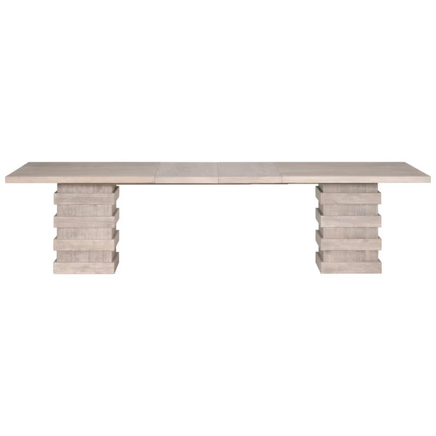 Essentials For Living Plaza Extension Dining Table ~ Natural Gray Acacia