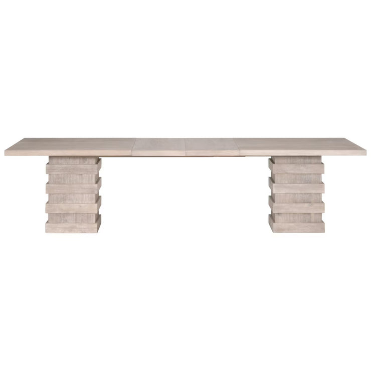 Essentials For Living Plaza Extension Dining Table ~ Natural Gray Acacia