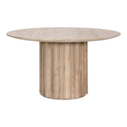 Essentials For Living Roma 54” Round Dining Table ~ Smoke Gray Pine