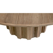 Essentials For Living Roma 54” Round Dining Table ~ Smoke Gray Pine
