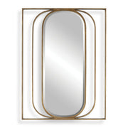 Uttermost Replicate Framework Oval Mirror