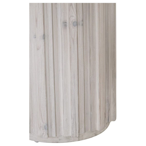 Essentials For Living Roma Dining Table ~ White Wash Pine