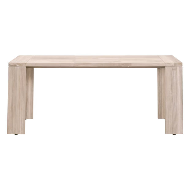 Essentials For Living Sur Outdoor Dining Table ~ Gray Teak