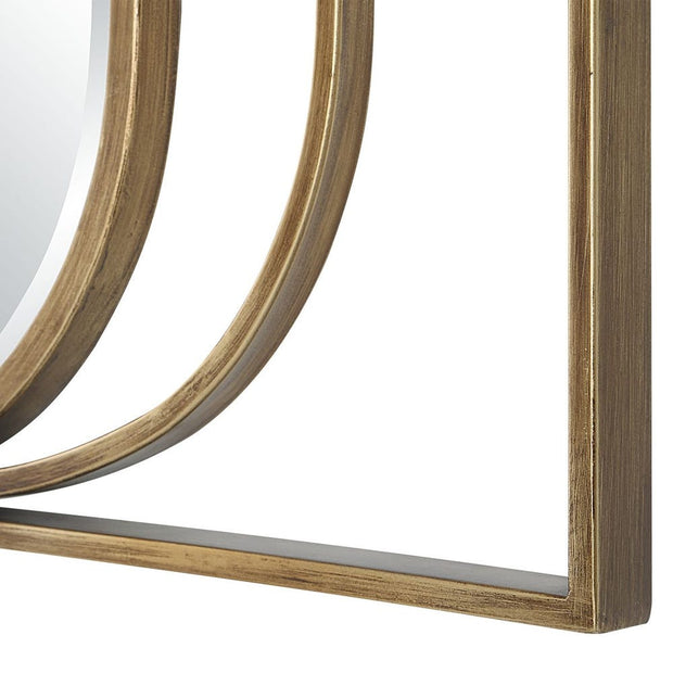 Uttermost Replicate Framework Oval Mirror