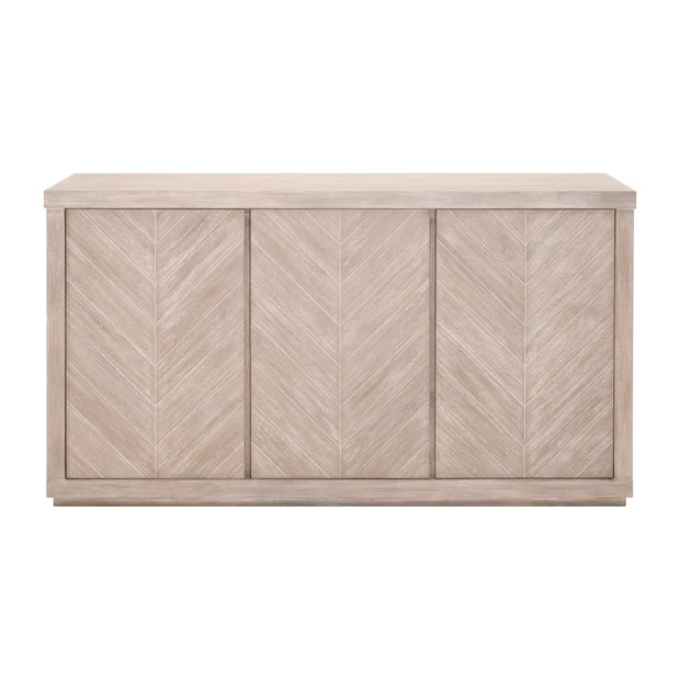 Essentials For Living Adler Natural Gray Acacia Media Sideboard