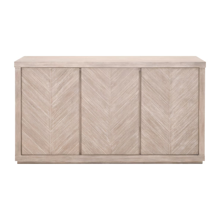 Essentials For Living Adler Natural Gray Acacia Media Sideboard