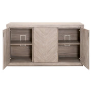 Essentials For Living Adler Natural Gray Acacia Media Sideboard
