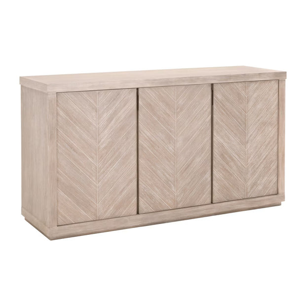 Essentials For Living Adler Natural Gray Acacia Media Sideboard