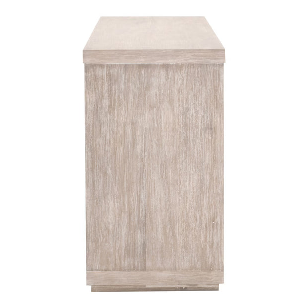 Essentials For Living Adler Natural Gray Acacia Media Sideboard