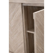 Essentials For Living Adler Natural Gray Acacia Media Sideboard