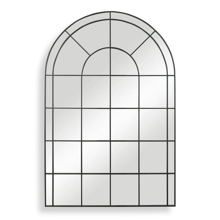 Uttermost Grantola Satin Black Arch Mirror