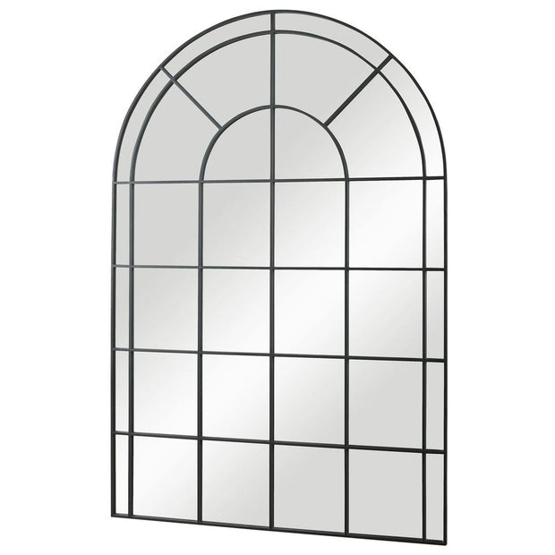 Uttermost Grantola Satin Black Arch Mirror