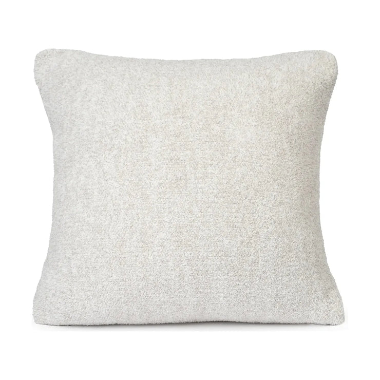 Kashwere Ultra Plush Ivory and Oyster Fleck 20 x 20 Dream Plush Pillow