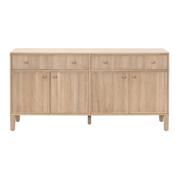 Essentials For Living Highland Natural Oak Media Sideboard