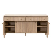 Essentials For Living Highland Natural Oak Media Sideboard