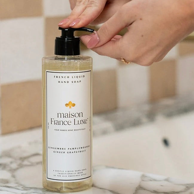 Maison France Luxe Ginger Grapefruit French Liquid Hand Soap ~ Ginger Pamplemousse