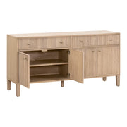 Essentials For Living Highland Natural Oak Media Sideboard