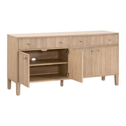 Essentials For Living Highland Natural Oak Media Sideboard