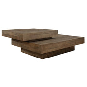 Uttermost Rustic Planes Reclaimed Wood Coffee Table