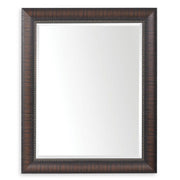 Uttermost Wythe Wood Grain Burnished Wood  Mirror
