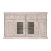 Essentials For Living Hudson Natural Gray Acacia Media Sideboard