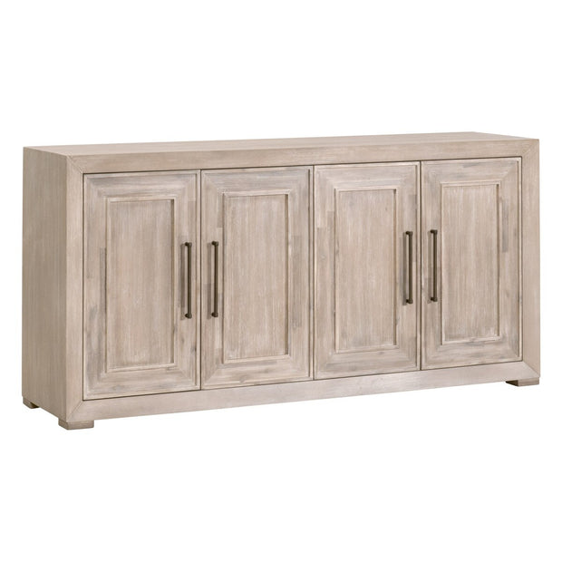 Essentials For Living Hunter Natural Gray Acacia Media Sideboard