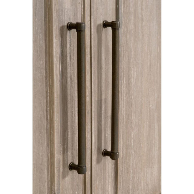 Essentials For Living Hunter Natural Gray Acacia Media Sideboard