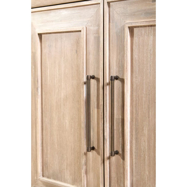 Essentials For Living Hunter Natural Gray Acacia Media Sideboard