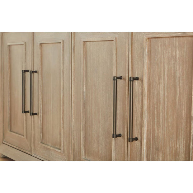 Essentials For Living Hunter Natural Gray Acacia Media Sideboard
