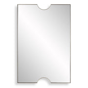 Uttermost Ticket Gold Leaf Vanity Mirror