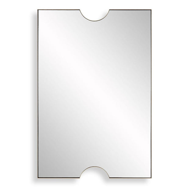 Uttermost Ticket Gold Leaf Vanity Mirror