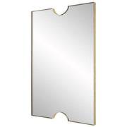 Uttermost Ticket Gold Leaf Vanity Mirror