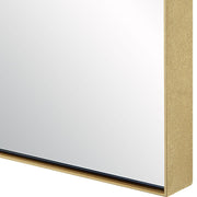 Uttermost Ticket Gold Leaf Vanity Mirror