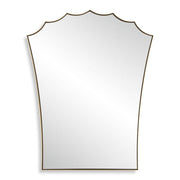 Uttermost Monarch Scalloped Arched Top Vanity Mirror