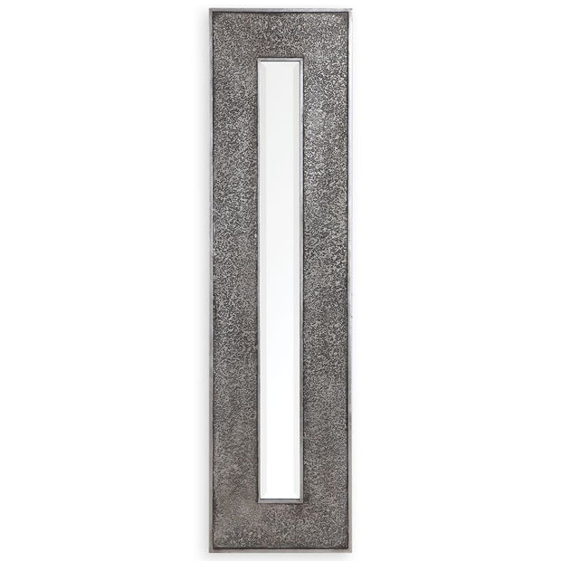 Uttermost Bannon Metallic Silver Rectangular Mirror