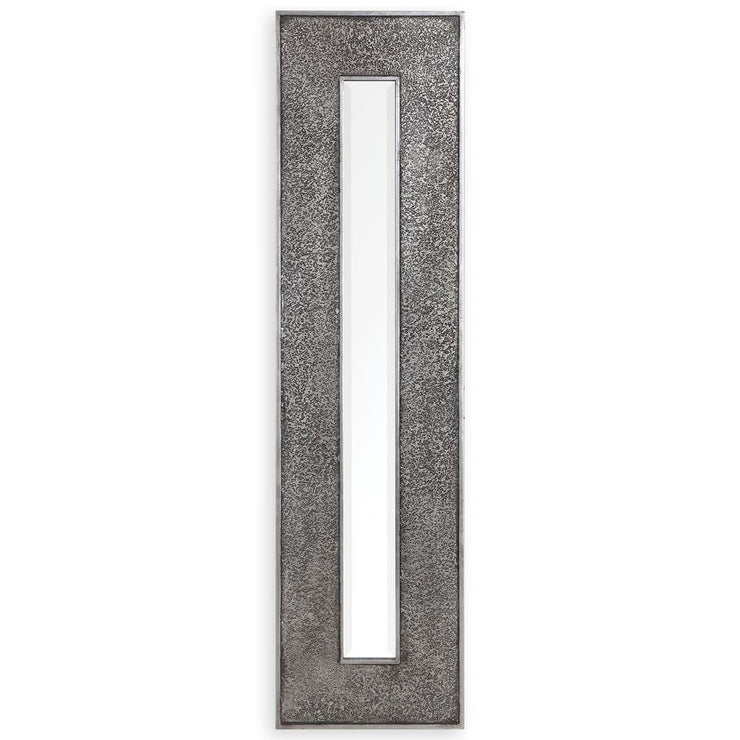 Uttermost Bannon Metallic Silver Rectangular Mirror
