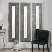 Uttermost Bannon Metallic Silver Rectangular Mirror