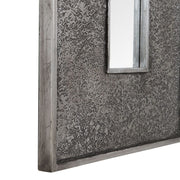 Uttermost Bannon Metallic Silver Rectangular Mirror