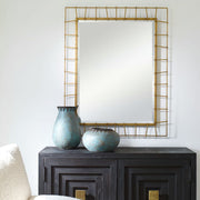 Uttermost Townsend Antique Gold Gand Crafted Mirror