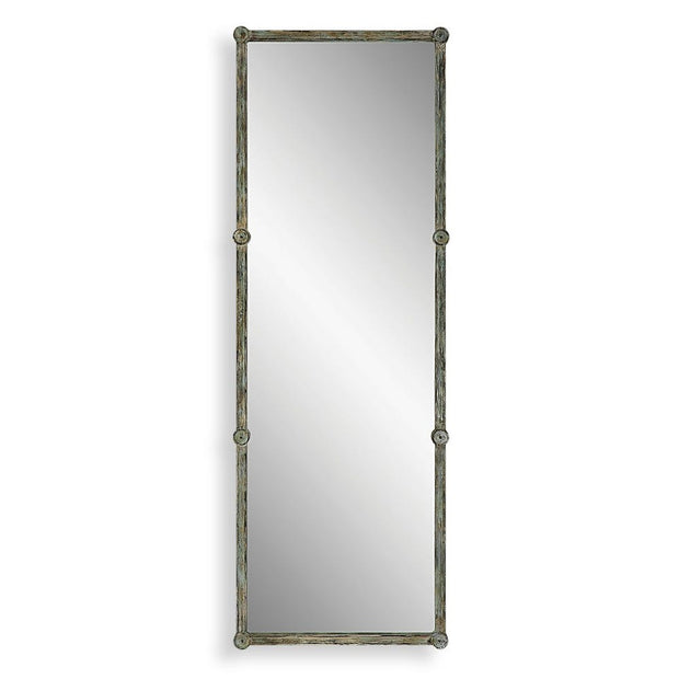 Uttermost Gattola Weathered Verdigris Green Mirror
