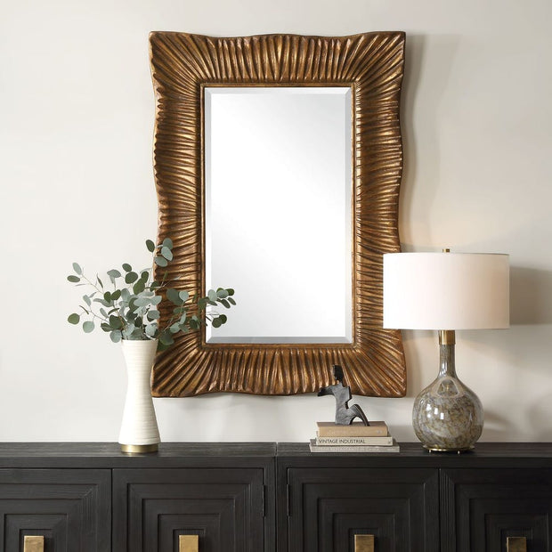 Uttermost Emerson Scalloped Mirror