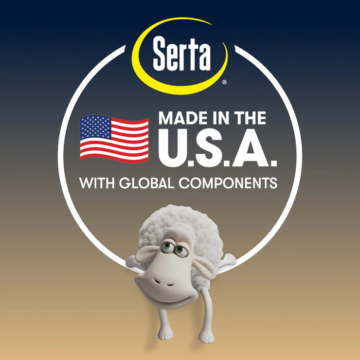 Serta Perfect Sleeper Innerspring Cascade Ridge Plush 12.5” Mattress ...