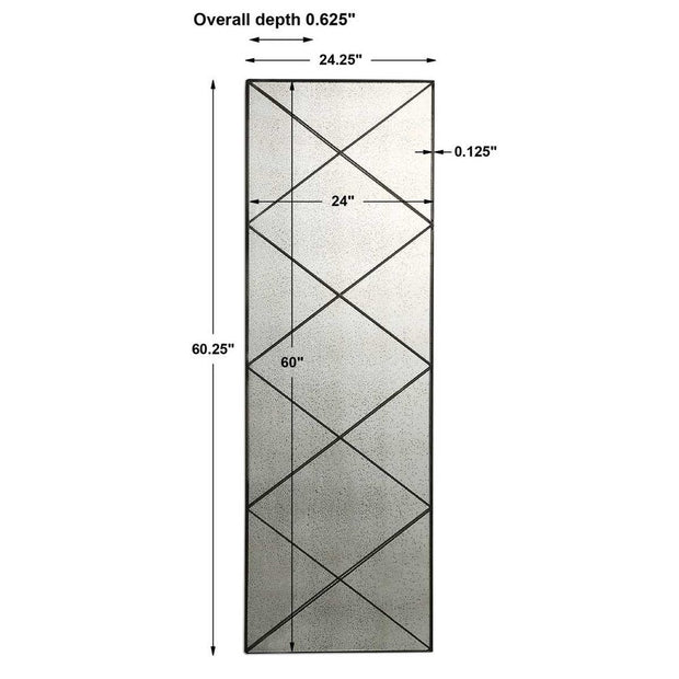 Uttermost Emporia Dark Bronze Mirror