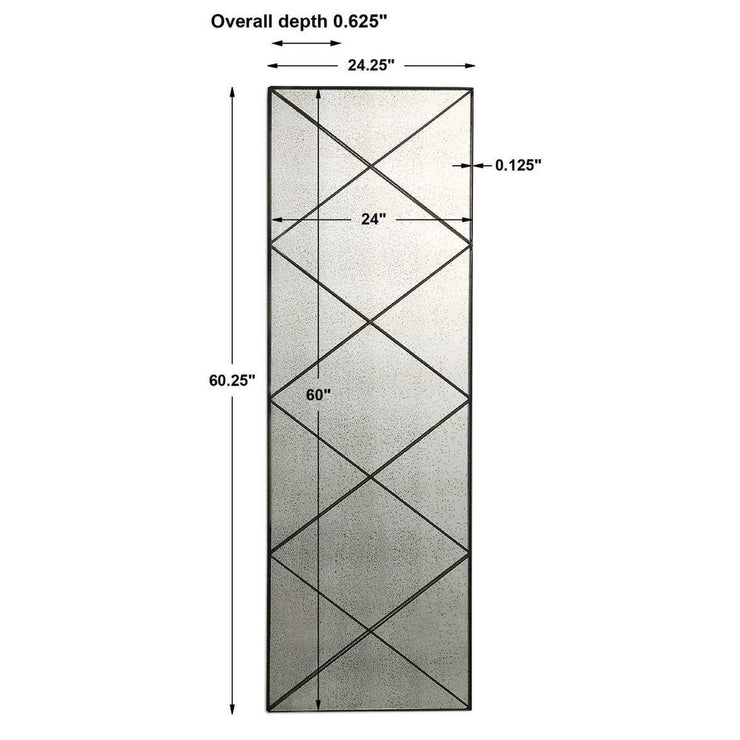 Uttermost Emporia Dark Bronze Mirror