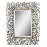 Uttermost Corbis Silver And Champagne Highlight Mirror