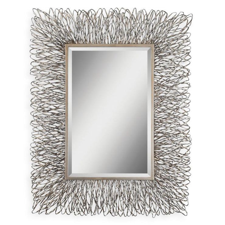 Uttermost Corbis Silver And Champagne Highlight Mirror