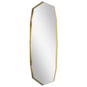 Uttermost Vault Antique Brass Mirror