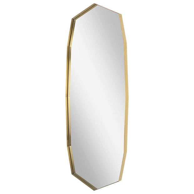 Uttermost Vault Antique Brass Mirror